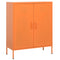 Lady Jillian -  Storage Cabinet Orange 80x35x101,5 cm Steel - Model 3